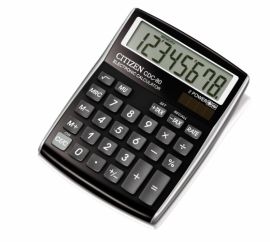 CITIZEN Desktop Calculator CDC-80BKWB, black