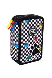 Triple decker pencil case with equipment CoolPack Jumper 3 Catch me