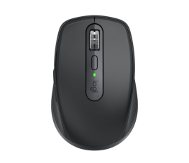 Logitech MX Anywhere 3S Mouse - RF Wireless + Bluetooth, Laser, 8000 DPI, Graphite
