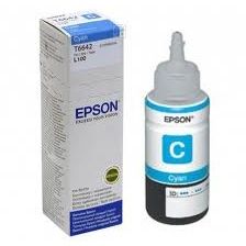 Epson T6642 (C13T66424A) Ink Refill Bottle, Cyan