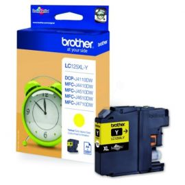 Brother LC125XL (LC125XLY) Ink Cartridge, Yellow