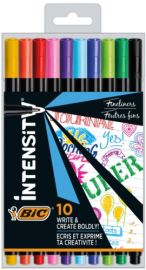 BIC Fineliners INTENSITY FINE BCL multicolor, Set 10 colours CEL1011727