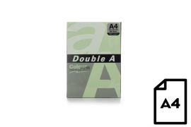 Colour paper Double A, 80g, A4, 500 sheets, Lagoon