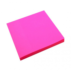 Sticky notes Forpus, Neon, 75x75mm, Pink (1x80)