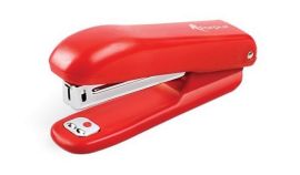 Stapler Forpus, red, up to 12 sheets, staples 10 1102-006