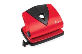Forpus Punch hole, red, up to 30 sheets, metal 1101-024
