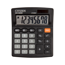 CITIZEN Desktop Calculator SDC-805NR