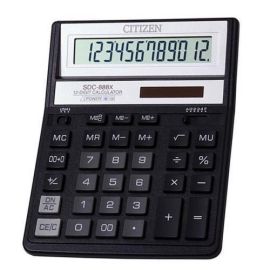 CITIZEN Desktop Calculator SDC-888XBK, black
