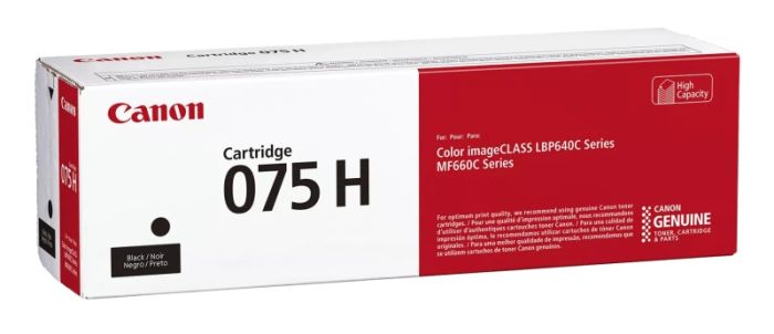 Canon CRG 075H BK (6369C002) Toner Cartridge, Black – 4