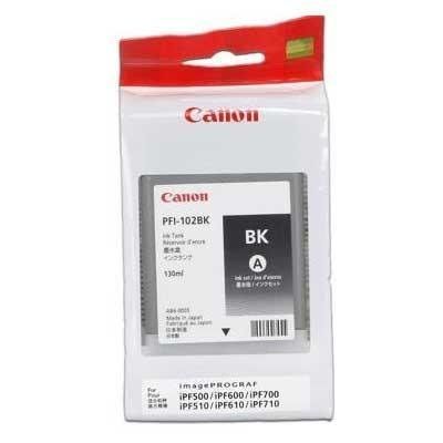 Canon PFI-102BK (0895B001) Ink Cartridge, Black (SPEC) – 2