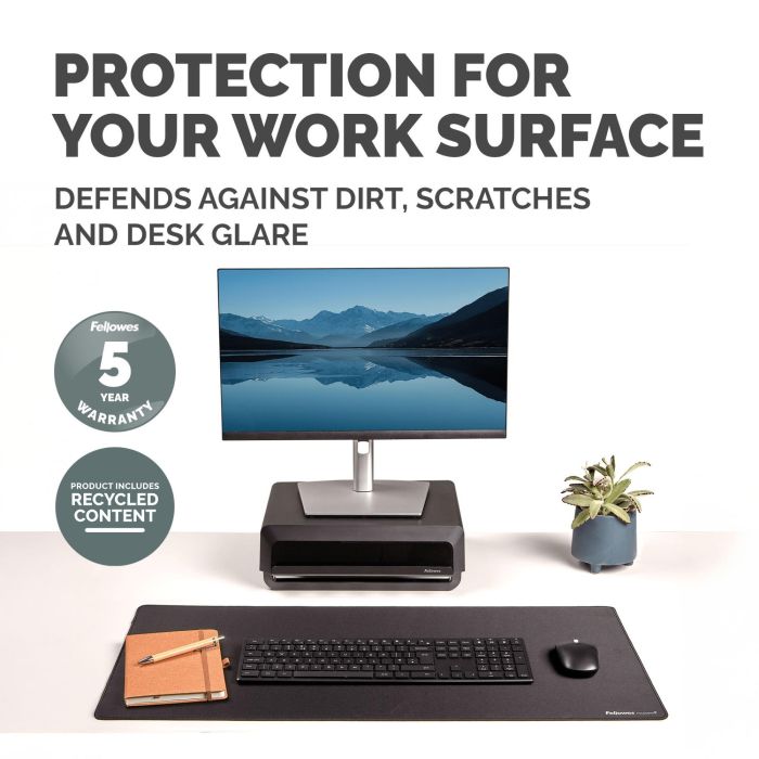 DESK MAT BREYTA/BLACK 100139320 FELLOWES – 5
