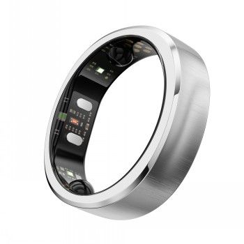 Ringconn Smart Ring Gen 3 Brushed Silver (size 15)