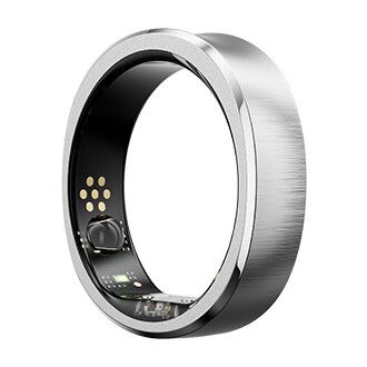 Ringconn Smart Ring Gen 3 Brushed Silver (size 12) – 17