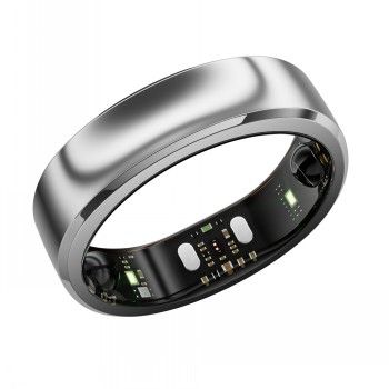 Ringconn Smart Ring Gen 3 Future Silver (size 15) – 18