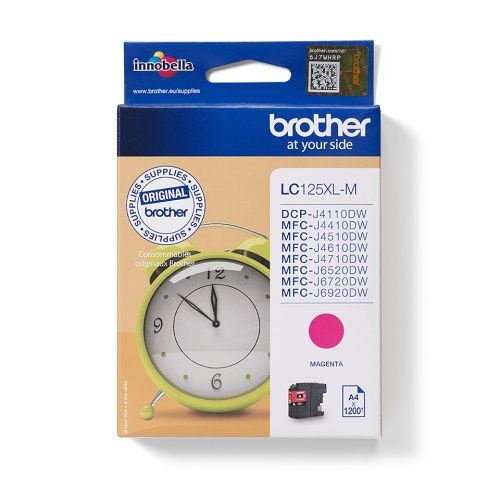 Brother LC125XL (LC125XLM) Ink Cartridge, Magenta – 5