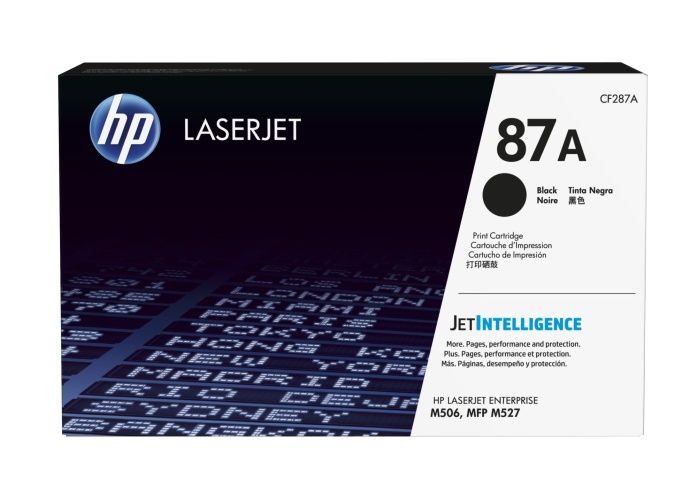 HP 87A (CF287A) Toner Cartridge, Black – 13