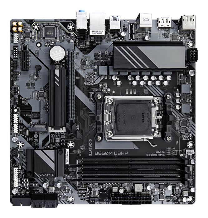 Mainboard GIGABYTE AMD B650 micro ATX 4xSlots B650M D3HP (rev. 1.3) DDR5 – 4
