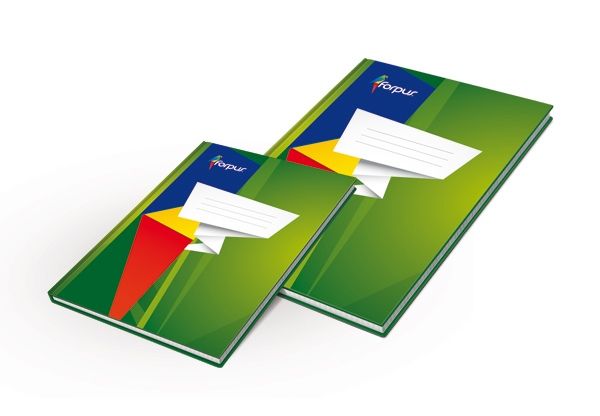 Exercise book Forpus A5/96, Squared, hard, Matte cover  0722-023