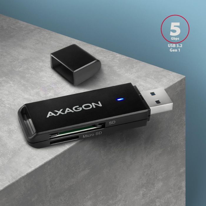 MEMORY READER USB3.2/SD/MICROSD CRE-S2N AXAGON – 3