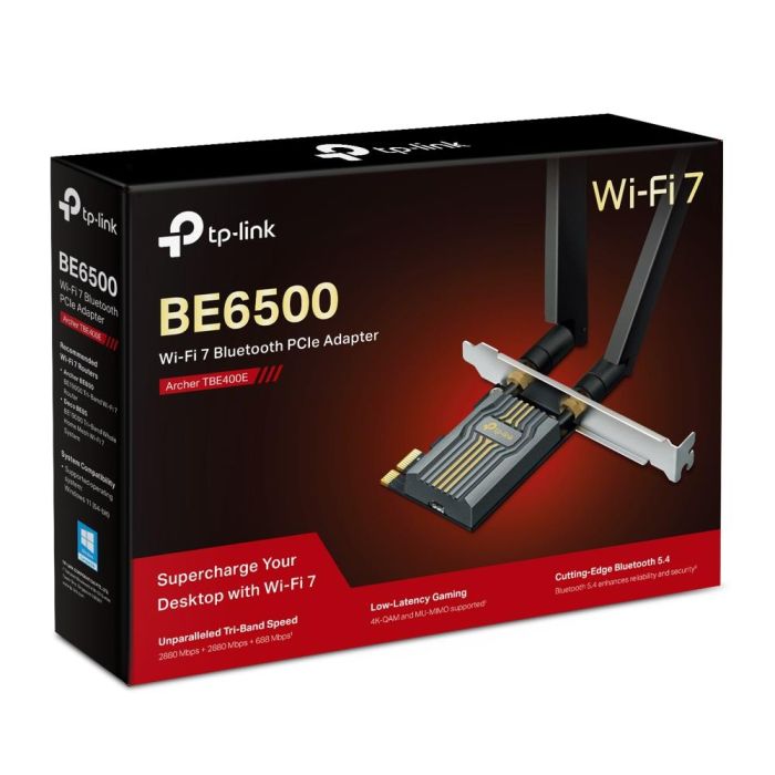 WRL ADAPTER 6500MBPS WI-FI 7/ARCHER TBE400E TP-LINK – 9
