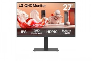 LG Desktop Monitor 27ba45qb 27? Qhd IPS Monitor