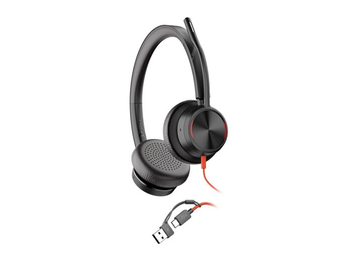 HP Poly BW 8225 Stereo -M USB-C +USB-C/A – 9
