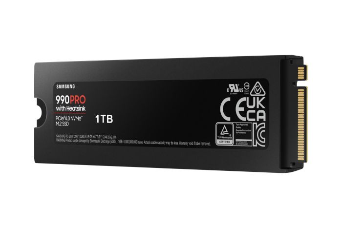 SSD SAMSUNG 990 PRO with Heatsink 1TB – 4