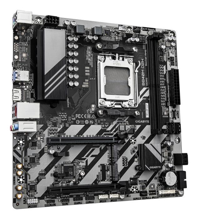Mainboard GIGABYTE AMD B840 micro ATX 2xSlots B840M D2H (Rev. 1.1) DDR5 – 3