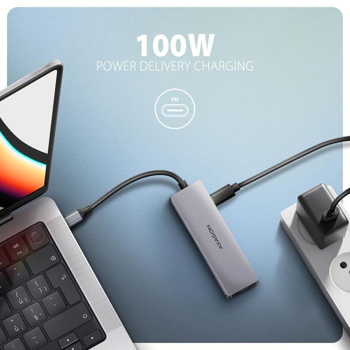 I/O HUB USB-C 5IN1/0.15M HMC-5H60 AXAGON – 7