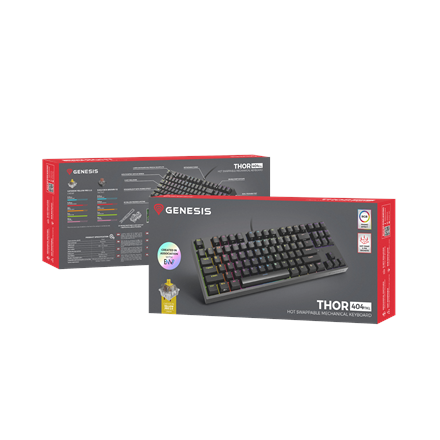 Genesis THOR 404 TKL Mechanical Gaming Keyboard Wired – 14