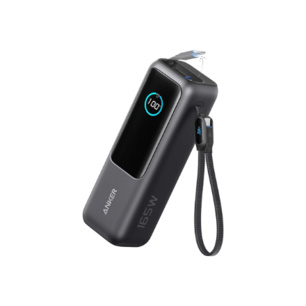 Anker Zolo Powerbank A1695H11 25000 mAh Built-In USB-C and Retractable Cable)