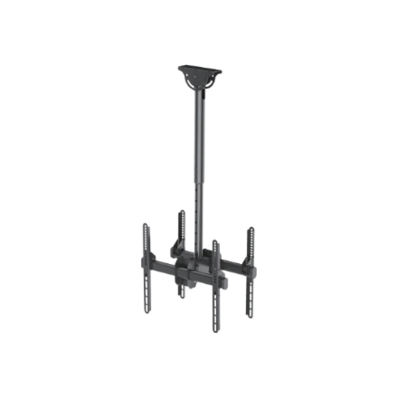 Neomounts NM-C440DBLACK Dual monitor Adjustable Height, Rotate, Tilt, Swivel – 2