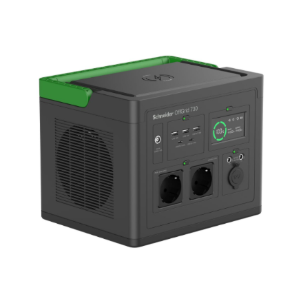 Schneider Electric OffGrid Portable Power Station 730, 738Wh Lithium-ion, LCD, – 2