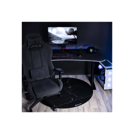 Arozzi Zona Round Floor Pad Black Marble – 5