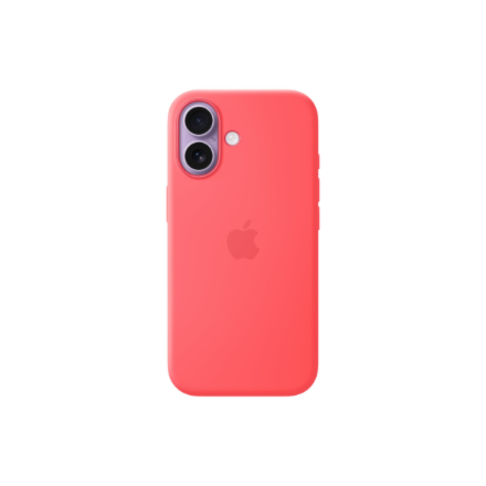 Apple iPhone 17 Silicone Case with MagSafe – Bright Guava – 5
