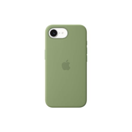 Apple iPhone 17e Silicone Case with MagSafe – Light Moss – 3