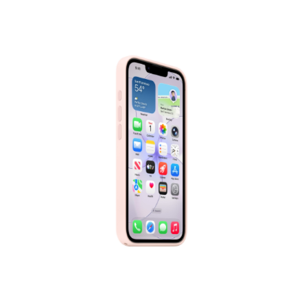 Apple iPhone 17e Silicone Case with MagSafe – Soft Pink – 4