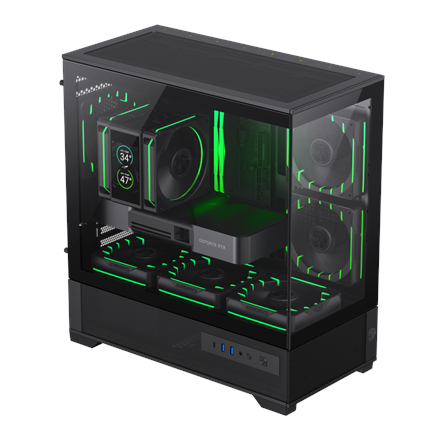 Gamemax Case VISTA 2 MB M-ATX – 2