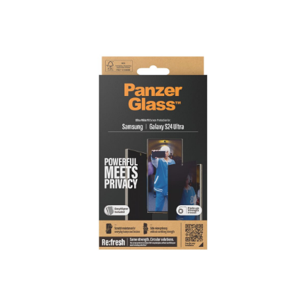 PanzerGlass Privacy Screen Protector Samsung Galaxy S 2024 Ultra-Wide Fit – 4