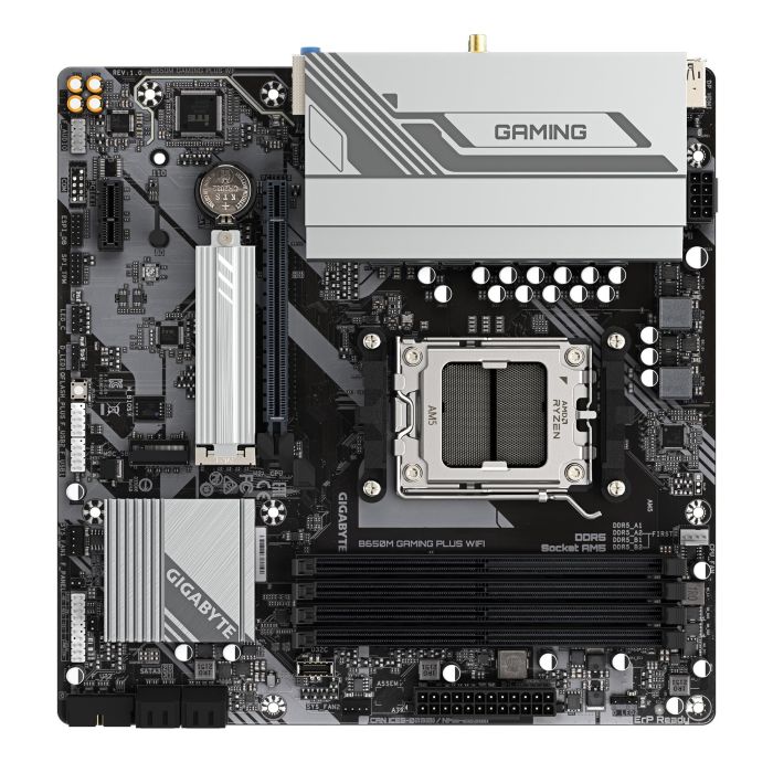 Mainboard GIGABYTE AMD B650 micro ATX 4xSlots B650M GAMING PLUS WIFI (rev. 1.3) – 5
