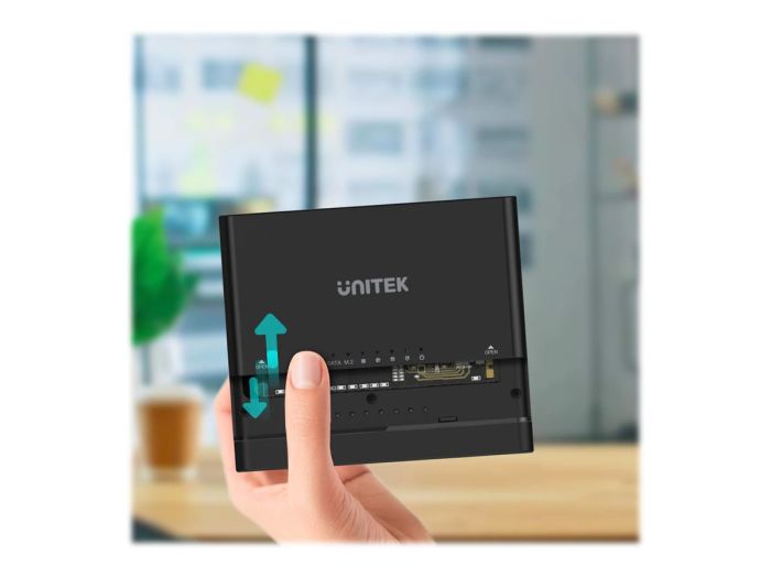 UNITEK ENCLOSURE USB-C to PCIe/NVMe M.2 – 2