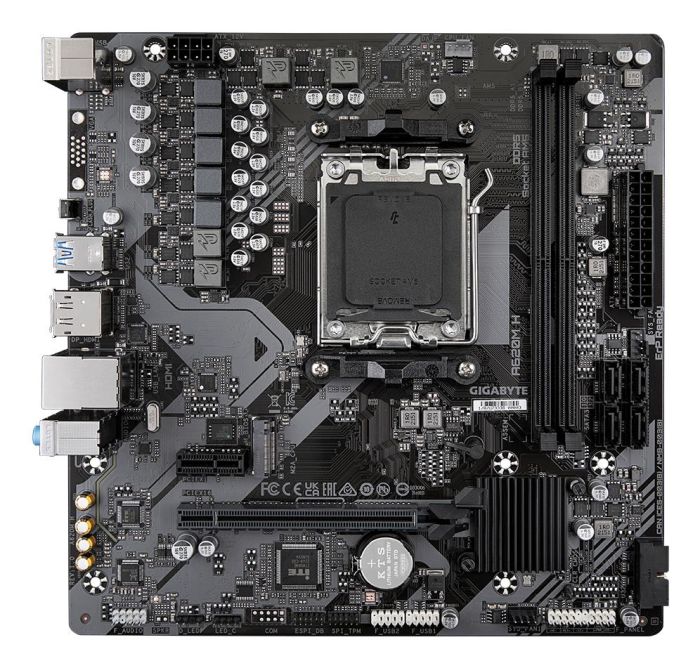 Mainboard GIGABYTE AMD A620 micro ATX 2xSlots A620M H 2.2 DDR5 – 2