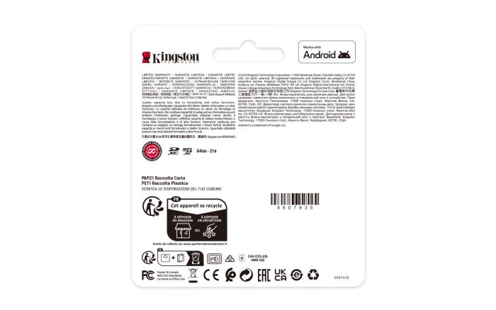 MEMORY SDXC 64GB UHS-I/SDS3/64GB KINGSTON – 4