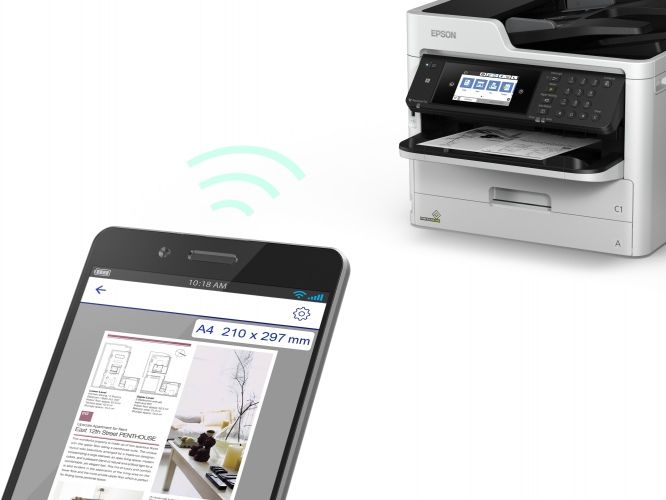 Epson WorkForce Pro WF-M5799DWF Printer Inkjet B/W MFP A4, Counter From 100K to 180K (Used) – 7