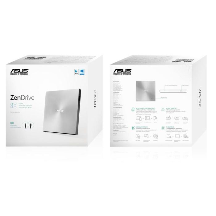 DVD RW USB2 8X EXT RTL/SDRW-08U9M-U/SIL/G/AS/P2G ASUS – 6