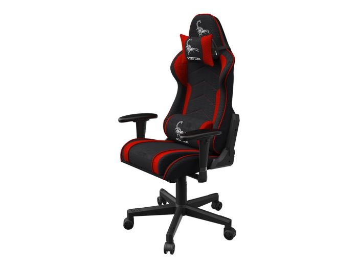 GEMBIRD Gaming chair black/red mesh – 7