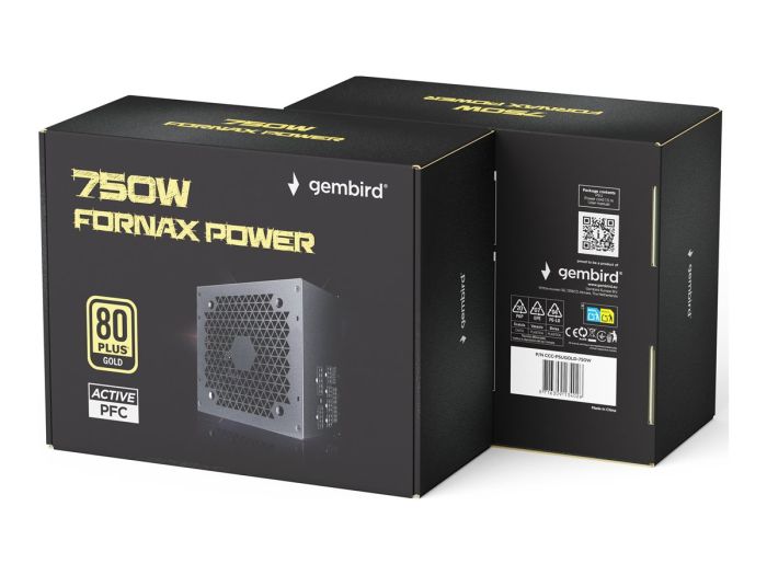 GEMBIRD Power supply unit 750W active PF – 9