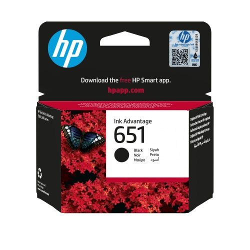 HP 651 (C2P10AE) Ink Cartridge, Black – 2