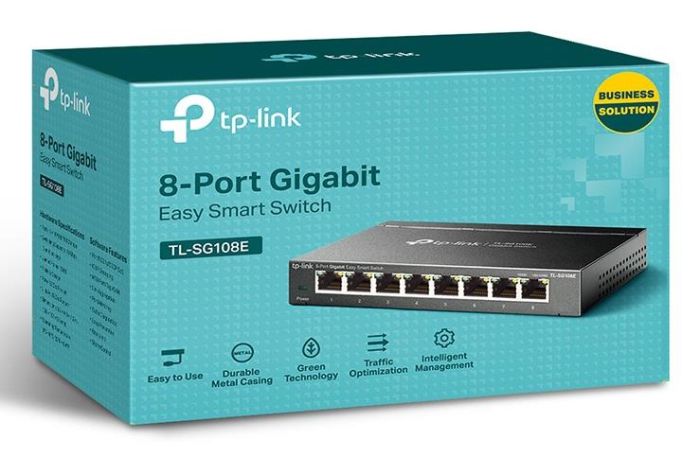 Switch TP-LINK TL-SG108E – 8