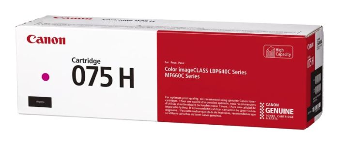 Canon CRG 075H M (6367C002) Toner Cartridge, Magenta – 5